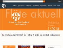 Tablet Screenshot of floete.net